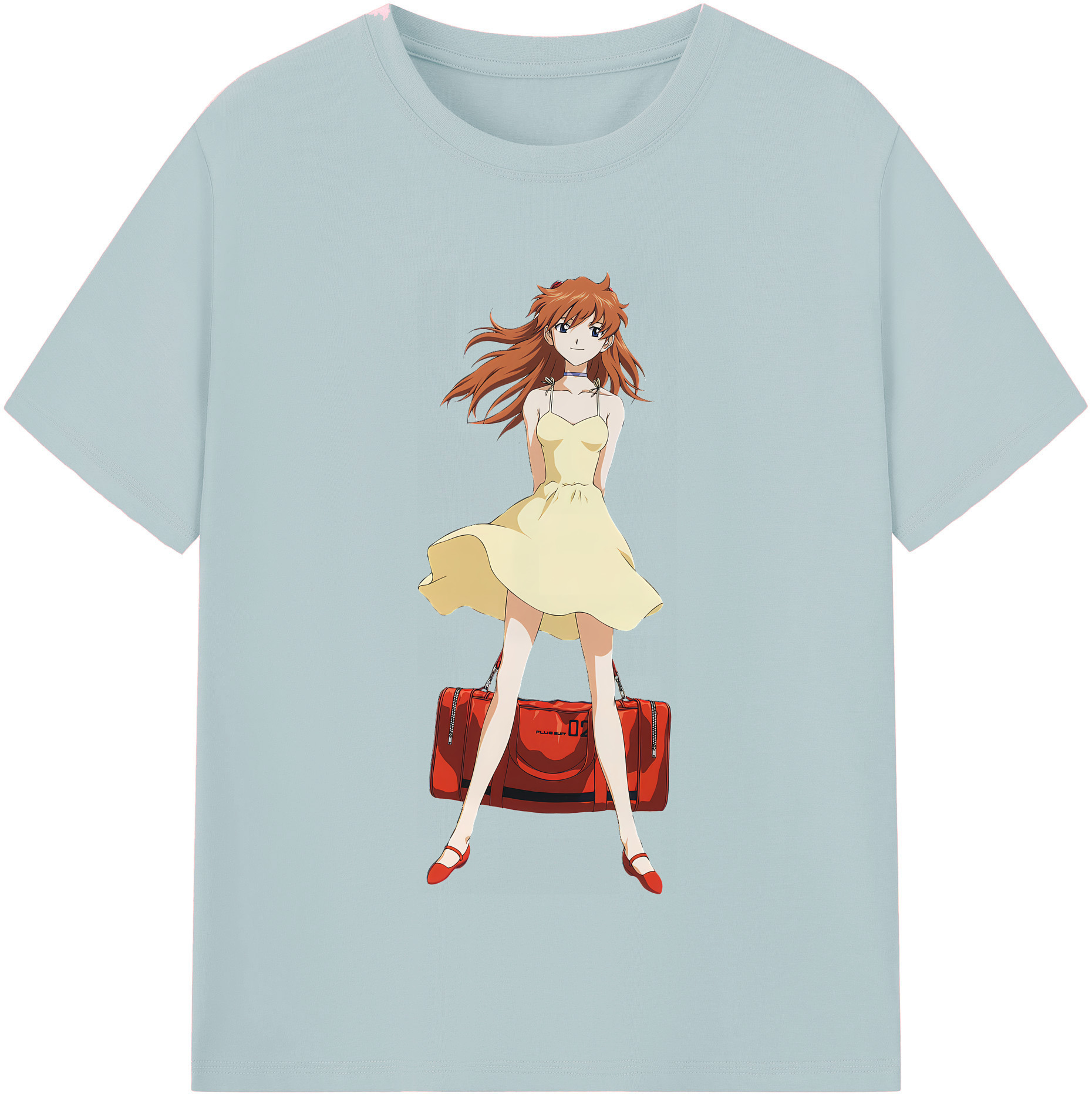 （画像用） EVA 新世紀エヴァンゲリオン 綿100％半袖Tシャツ（フロントプリント）